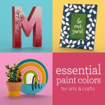 Apple Barrel Acrylic Craft Paint, Matte Finish, Essentials, 2 fl oz, 12 Pc