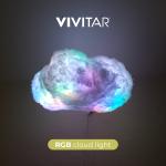 Vivitar RGB Cloud Light, DIY Project, Includes All Components, Remote Controls Lighting Effects