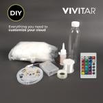 Vivitar RGB Cloud Light, DIY Project, Includes All Components, Remote Controls Lighting Effects