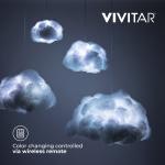 Vivitar RGB Cloud Light, DIY Project, Includes All Components, Remote Controls Lighting Effects
