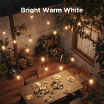 Govee 48ft Smart Outdoor Clear Bulb String Lights