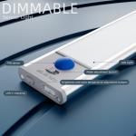 DAYBETTER 34 LED Under Cabinet Lights, USB Rechargeable Closet Lighting kit with Motion Sensor and Magnetic Strip for Wardrobe, Kitchen Wireless Lighting,2 Pack