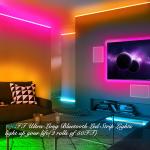DAYBETTER Led Strip Lights, 100ft Light Strips with App Control Remote, 5050 RGB Led Lights for Bedroom, Music Sync Color Changing Lights for Room Party