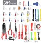 Ever Start 399-Piece Auto Electrical Repair Kit, Universal Fit