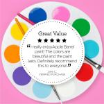 Apple Barrel Acrylic Craft Paint, Matte Finish, Caribbean, 16 fl oz