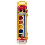 Cra-Z-Art Washable Watercolor Paints With Brush, 8 Colors