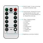 Honche LED Curtain Lights Indoor 300LEDs Waterfall Fairy String Lights Bedroom Decoration Lighting(Warm White)