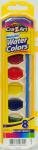 Cra-Z-Art Washable Watercolor Paints With Brush, 8 Colors