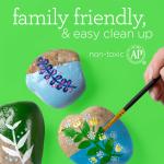 Apple Barrel Multi-Surface Acrylic Craft Paint, Satin Finish, Peach, 2 fl oz