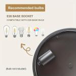 Industrial Round 2-Light FlushMount Ceiling Lights, Metal CageHallway Light Fixtures, CeilingMount Suitable for FarmhouseEntryway, Kitchen & Hallway