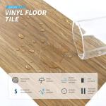 Self-adhesive 6" x 36" x 0.05" Luxury Vinyl Plank(36 pack)