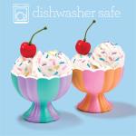 Apple Barrel Multi-Surface Acrylic Craft Paint Set, Ice Cream Party, Satin Finish, 12 Piece