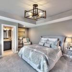 4-Light Close to Ceiling Light Black Light Fixture Industrial Flush Mount Ceiling Light Farmhouse Chandelier Lighting for Kitchen Island Dining Room Bedroom Foyer Hallway