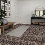 UMIGGEE Wood Grain Peel and Stick Floor Tiles – 15.7-in x 118-in Wood Floor Contact Paper Versatile Design for Any Space, Self Adhesive Vinyl Flooring, Non-Slip Features