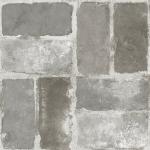 FloorPops! Virgin Vinyl Grey FP3294 Harvard Brick Grey Peel & Stick Floor Tiles Flooring Materials