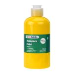 Hello Hobby 8 fl oz Yellow Tempera Paint, Washable Craft Paint for Kids, Teachers, and School Projects