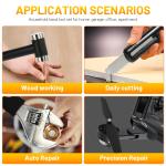 STORGENER 56-Piece Tool Kit,Basic Home Repair Tool Set,Precision Screwdriver Set,General Household Hand Tool Kit Small Tool Kit,Office & College Repairs