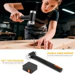 STORGENER 56-Piece Tool Kit,Basic Home Repair Tool Set,Precision Screwdriver Set,General Household Hand Tool Kit Small Tool Kit,Office & College Repairs