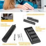 STORGENER 56-Piece Tool Kit,Basic Home Repair Tool Set,Precision Screwdriver Set,General Household Hand Tool Kit Small Tool Kit,Office & College Repairs