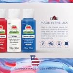 Apple Barrel Multi-Surface Acrylic Craft Paint Set, Nature, Satin Finish, 12 Piece