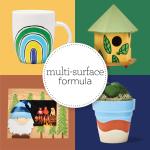 Apple Barrel Multi-Surface Acrylic Craft Paint Set, Nature, Satin Finish, 12 Piece