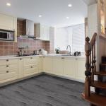 Lxcreat Vinyl Flooring Gray Peel and Stick Roll Vinyl Floor 118-in x 15.7-in Wood Plank Flooring Self Adhesive Vinyl Wood Grain Floor