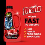 Drano Max Gel Drain Clog Remover, 32 oz, 1 Count