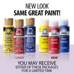 FolkArt 5070E Acrylic Craft Paint Set, Matte Finish, Festival, Set of 12, 24 fl oz