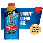 Liquid-Plumr Drain Clog Remover Gel, Urgent Clear, 17 fl oz