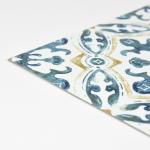 FloorPops! Virgin Vinyl Blue FP3299 Tuscan Peel & Stick Floor Tiles Flooring Materials