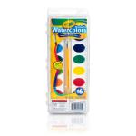 Crayola Washable Watercolor Paint Set, 16-Colors, Kids Paint, School Supplies, Classroom Must Haves for Teachers