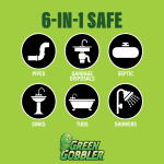 Green Gobbler Industrial Strength Drain Clog Remover & Cleaner Liquid Gel- 64oz, 1 ct