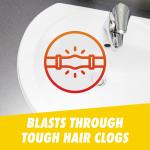 Drano Hair Buster Gel Drain Clog Remover, Commercial Line, 16 fl oz