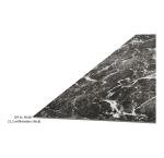 Charcoal Marble Black Vinyl Floor Tiles Self Stick Peel Flooring 12" x 12", 1-Pack (20 Pieces)
