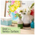 FolkArt Multi-Surface Acrylic Craft Paint, Satin Finish, Licorice, 2 fl oz