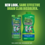 Green Gobbler Drain Clog Dissolver, Drain Opener-Cleaner ,Toilet Clog Remover, 31 oz