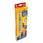 Crayola Quick Dry Paint Sticks, 12 Ct, Washable Paint Set for Kids, Easter Basket Stuffers, School Supplies, Classroom Must Haves, Easter Crafts, Gift, Ages 3+