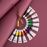 Royal & Langnickel Essentials 12-Color Watercolor Artist Paint Set, 12ml Tubes