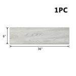 Peel and Stick Vinyl Floor Planks 36-Pack 54 Sq.F Self-Adhesive Natural Wood Grain Vinyl Flooring