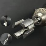 Integrated Internal & External Pipe Threading Tool, Pipe Thread Cutting Tool, Electric Drill Compatible Pipe Threader Kit, Pipes Thread Maker Tooll for Cutting & Pipe (1/2" (DN15) Pipe)