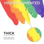 Royal & Langnickel Essentials Neon Acrylic Paint Set, 12-Piece Artist Pack