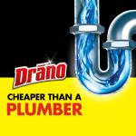 Drano Max Gel Drain Clog Remover, Commercial Line, 42 fl oz