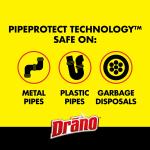 Drano Max Gel Drain Clog Remover, Commercial Line, 42 fl oz