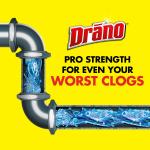 Drano Max Gel Drain Clog Remover, Commercial Line, 42 fl oz
