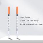 Pack of 20pcs 1ml Plastic Multiple Uses Measuring Tools, 0.32X6mm Laboratory Accessories, Individually Sealed Packaging