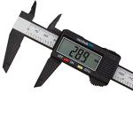 150mm 6inch Plastic Digital Caliper LCD Digital Electronic Ruler Carbon Fiber Vernier Caliper Gauge Micrometer Measuring Tool