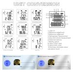 Fitdays 3-in-1 Laser Tape Measure with Cross Line Level - Digital Laser Measurement Tool 131ft/40m, Auto-Leveling LCD Display, in/ft/m Units | 16ft/5M Tape | (Yellow)