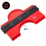AI Gear 10-Inch Contour Gauge Shape Copying Tool for DIY, Woodworking, Flooring & Tiling for Marking Around Pipes, Corners & Edges
