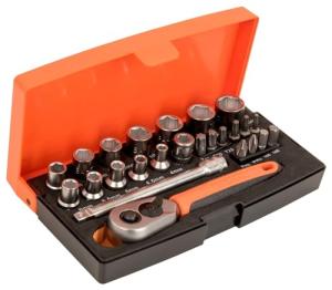 Bahco SL25 25 Piece 1/4" Drive Socket Set (SL25)