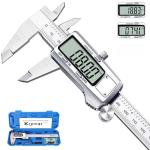 Kynup Digital Vernier Caliper, 150mm Electronic Calipers Measuring Tool, Precision Digital Tool Vernier Micrometer Measuring Tools with Mm/Inch Conversion